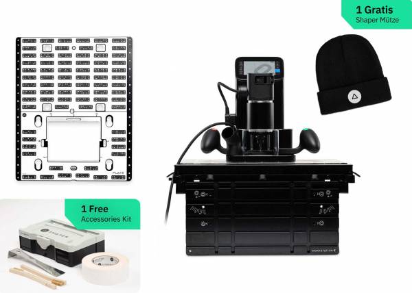 SET: Komplettes Shaper Origin System - handgeführte CNC-Fräse