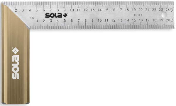 SOLA Tischlerwinkel SRB Alu - 200mm