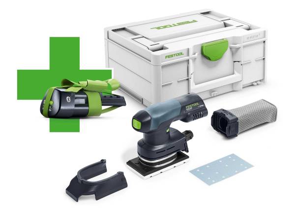 GRATIS AKKU - Festool Akku-Rutscher RTSC 400 Li-Basic - 577028