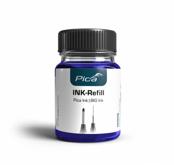 Pica INK / Pica BIG-INK Refill Set - Nachfülltinten-Set - Farbe: BLAU - 55841