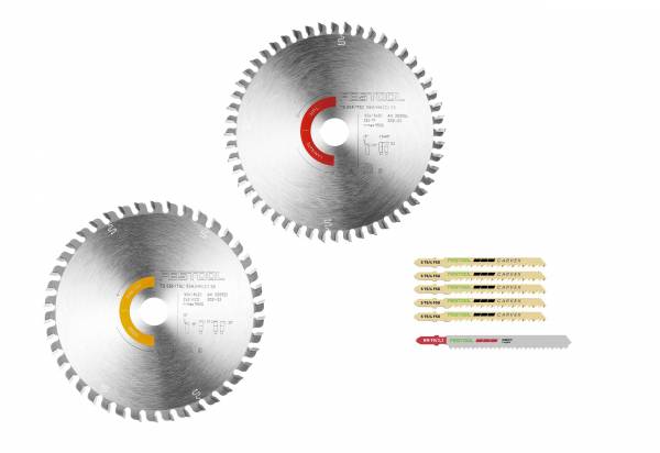 SET: Festool Sägeblatt-Set Ø 160x1,8 mm - "WOODWORKING" - 578562