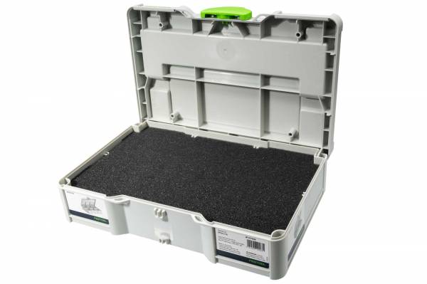 SET: Festool Mini-Systainer³ SYS3 S 76 + Würfelpolster-Einlage 10x10 mm